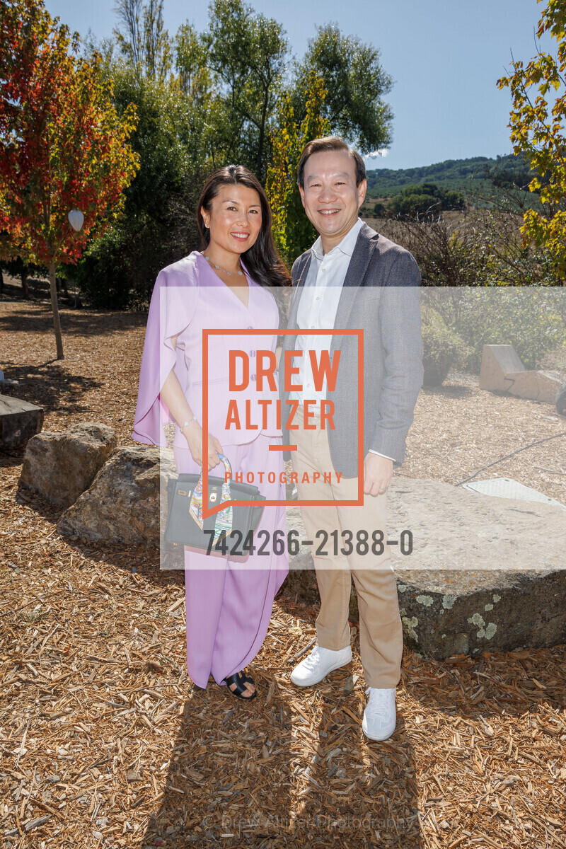 Sally Yu, Jeff Shen, ODC's Fall for Art Gala 2023, McEvoy Ranch. 5935 Red Hill Rd, Petaluma, CA 94952 US, October 1st, 2023, Photo #7424266-21388-0 Sally Yu, Jeff Shen, Photo #7424266-21388-0