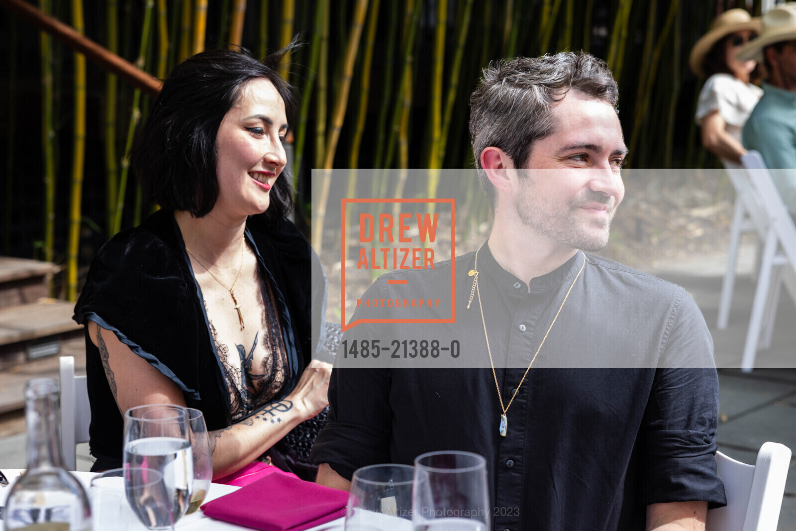 Maya Okada Erickson, Josh Larsen, ODC's Fall for Art Gala 2023, McEvoy Ranch. 5935 Red Hill Rd, Petaluma, CA 94952 US, October 1st, 2023, Photo #1485-21388-0 Maya Okada Erickson, Josh Larsen, Photo #1485-21388-0