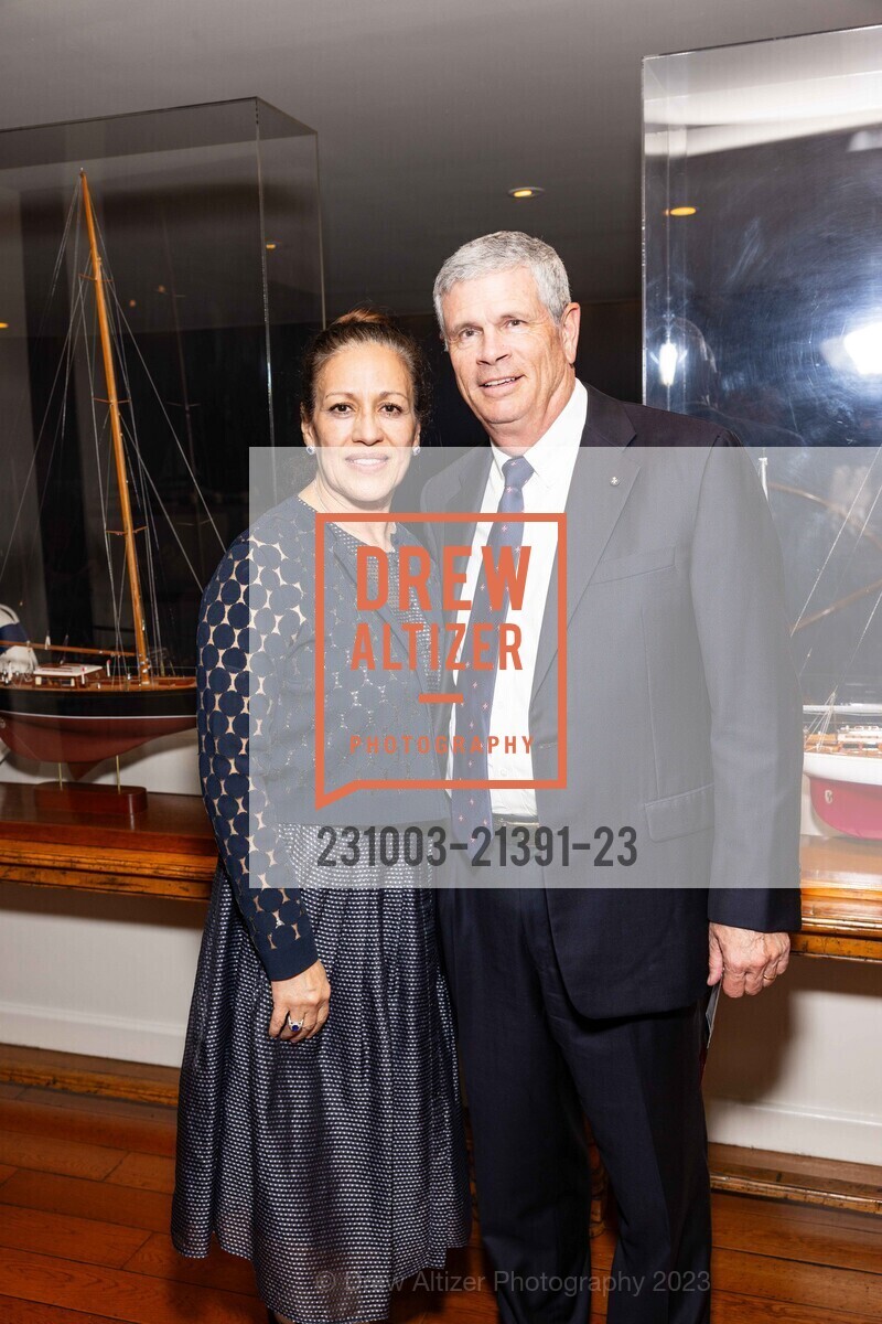 Martha Sheridan, Bill Sheridan, Order of Malta Clinic of Northern California hosts Champions Gala, St. Francis Yacht Club. 99 Yacht Rd, SF, CA 94123 US, October 3rd, 2023, Photo #231003-21391-23 Martha Sheridan, Bill Sheridan, Photo #231003-21391-23