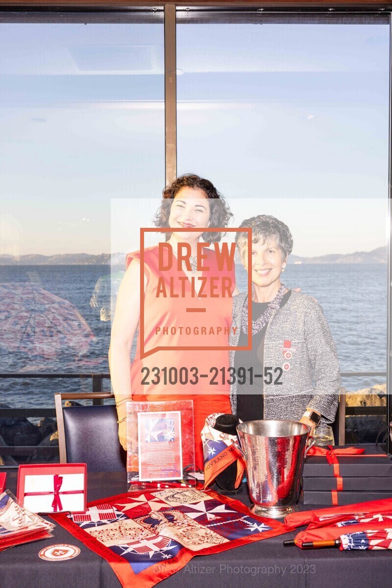 Cindy Buscaglia, Rosanna Souza, Order of Malta Clinic of Northern California hosts Champions Gala, St. Francis Yacht Club. 99 Yacht Rd, SF, CA 94123 US, October 3rd, 2023, Photo #231003-21391-52 Cindy Buscaglia, Rosanna Souza, Photo #231003-21391-52