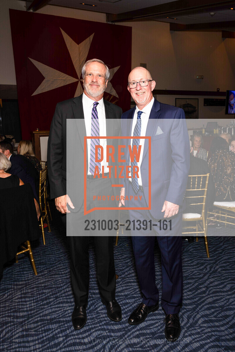 Nevin Kessler, Thomas Kessler, Order of Malta Clinic of Northern California hosts Champions Gala, St. Francis Yacht Club. 99 Yacht Rd, SF, CA 94123 US, October 3rd, 2023, Photo #231003-21391-161 Nevin Kessler, Thomas Kessler, Photo #231003-21391-161
