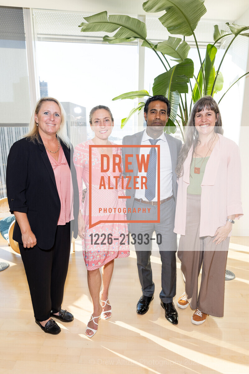 Debbie Gersten, Lara Decaro, Dheeraj Raj, Stephanie Dignam, SFCC Well Conference, Accenture. 415 Mission St, SF, CA 94105 US, October 4th, 2023, Photo #1226-21393-0 Debbie Gersten, Lara Decaro, Dheeraj Raj, Stephanie Dignam, Photo #1226-21393-0