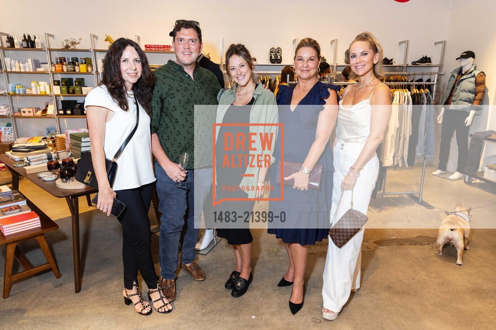 Theresa Palmer, Brent Anderson, Stephanie Christman, Toni Malvesta, Jen Marples, Modern Luxury SF Celebrates the Opening of Fred Segal Marin, Suite 50. 2409 Larkspur Landing Cir, Larkspur, CA 94939 US, October 5th, 2023, Photo #1483-21399-0 Theresa Palmer, Brent Anderson, Stephanie Christman, Toni Malvesta, Jen Marples, Photo #1483-21399-0
