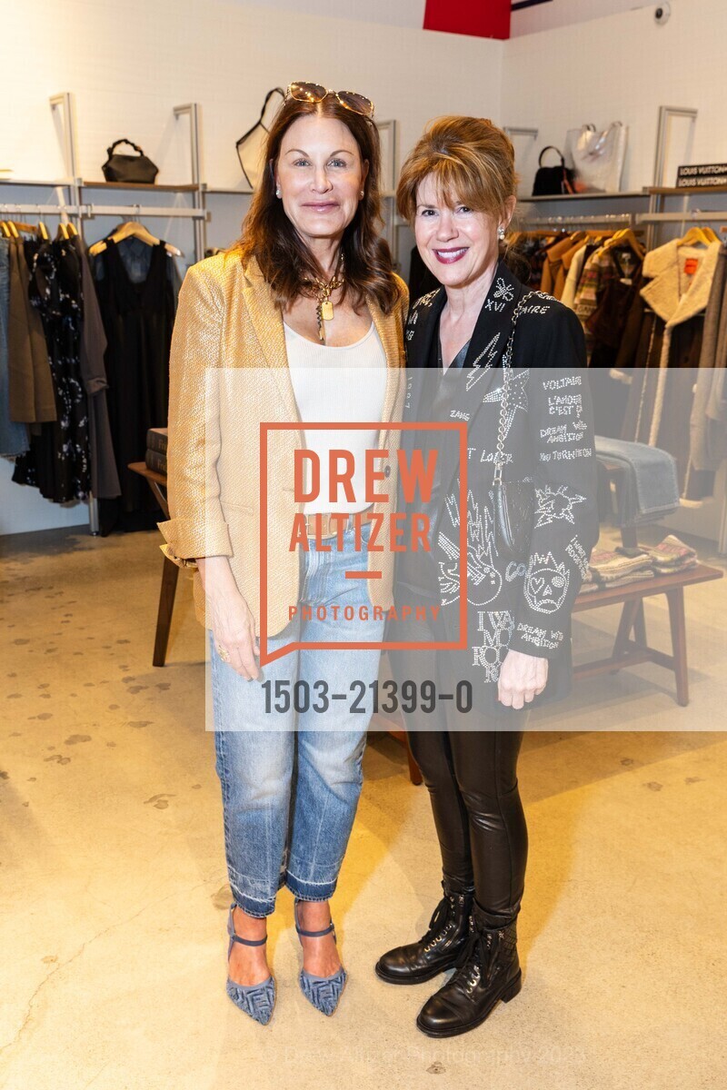 Therese Lotman, Elaine Mellis, Modern Luxury SF Celebrates the Opening of Fred Segal Marin, Suite 50. 2409 Larkspur Landing Cir, Larkspur, CA 94939 US, October 5th, 2023, Photo #1503-21399-0 Therese Lotman, Elaine Mellis, Photo #1503-21399-0