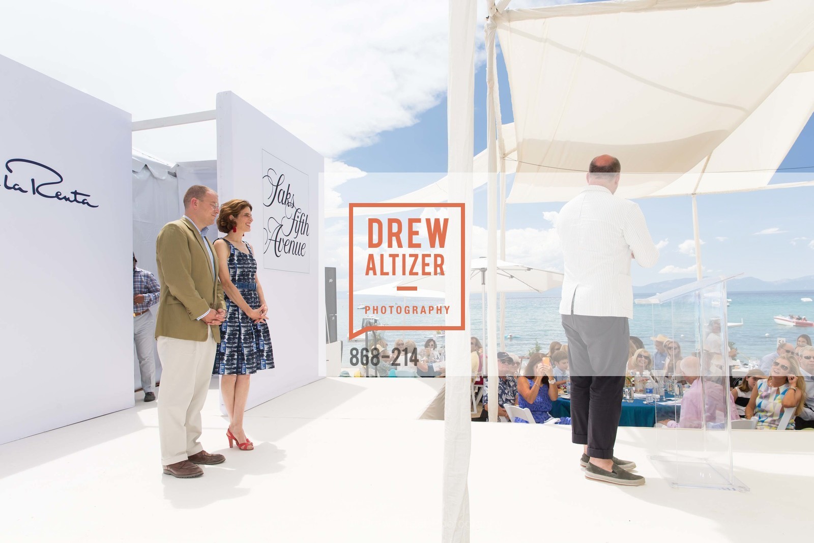 Alex Bolen, Eliza Bolen, Saks Fifth Avenue and The League to Save Lake Tahoe Present Fashion on the Lake, Private Residence, August 1st, 2015,Drew Altizer, Drew Altizer Photography, full-service agency, private events, San Francisco photographer, photographer california
