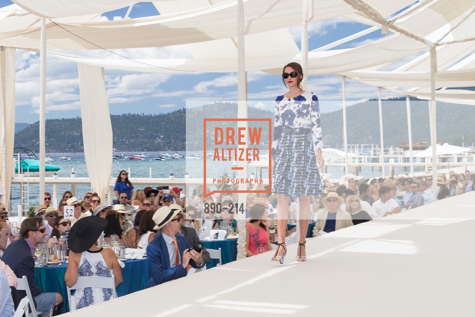 Fashion Show, Saks Fifth Avenue and The League to Save Lake Tahoe Present Fashion on the Lake, Private Residence, August 1st, 2015,Drew Altizer, Drew Altizer Photography, full-service agency, private events, San Francisco photographer, photographer california