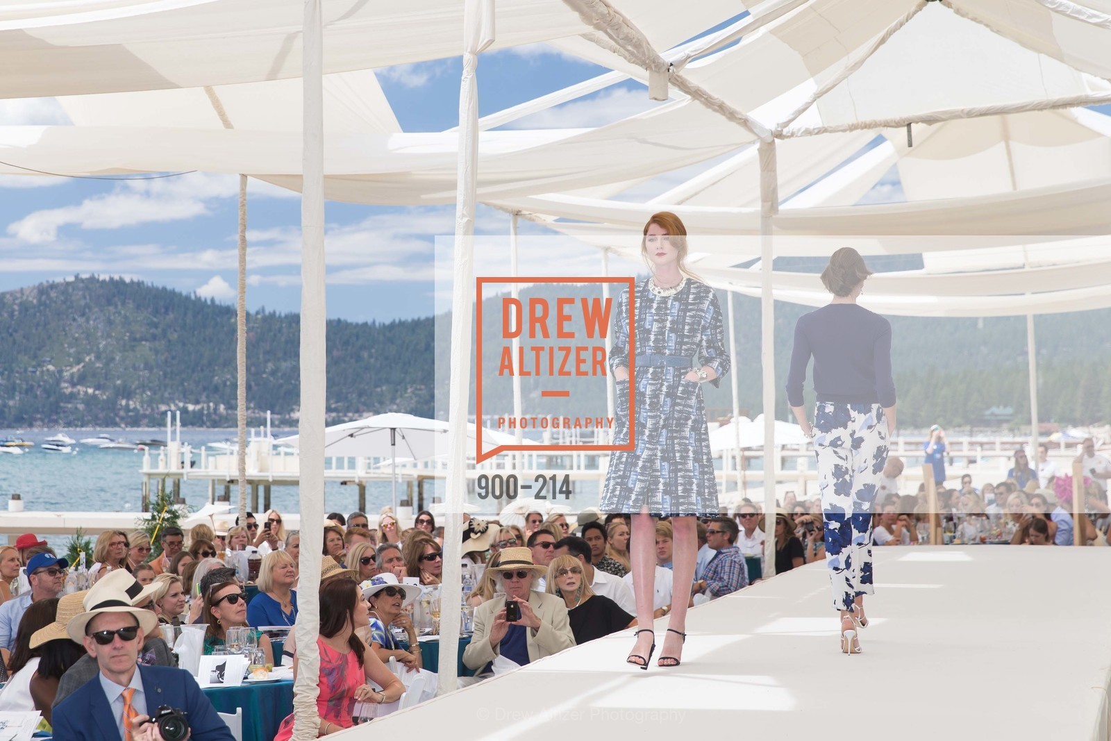Fashion Show, Saks Fifth Avenue and The League to Save Lake Tahoe Present Fashion on the Lake, Private Residence, August 1st, 2015,Drew Altizer, Drew Altizer Photography, full-service agency, private events, San Francisco photographer, photographer california