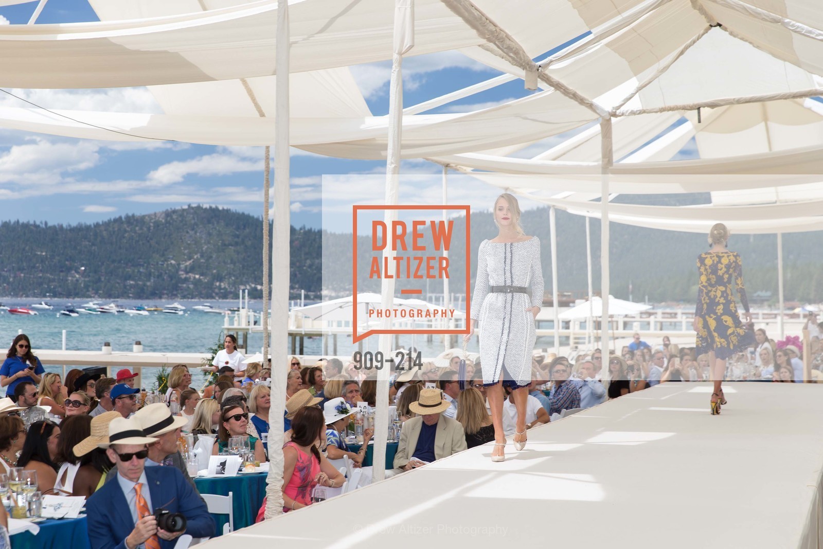 Fashion Show, Saks Fifth Avenue and The League to Save Lake Tahoe Present Fashion on the Lake, Private Residence, August 1st, 2015,Drew Altizer, Drew Altizer Photography, full-service agency, private events, San Francisco photographer, photographer california