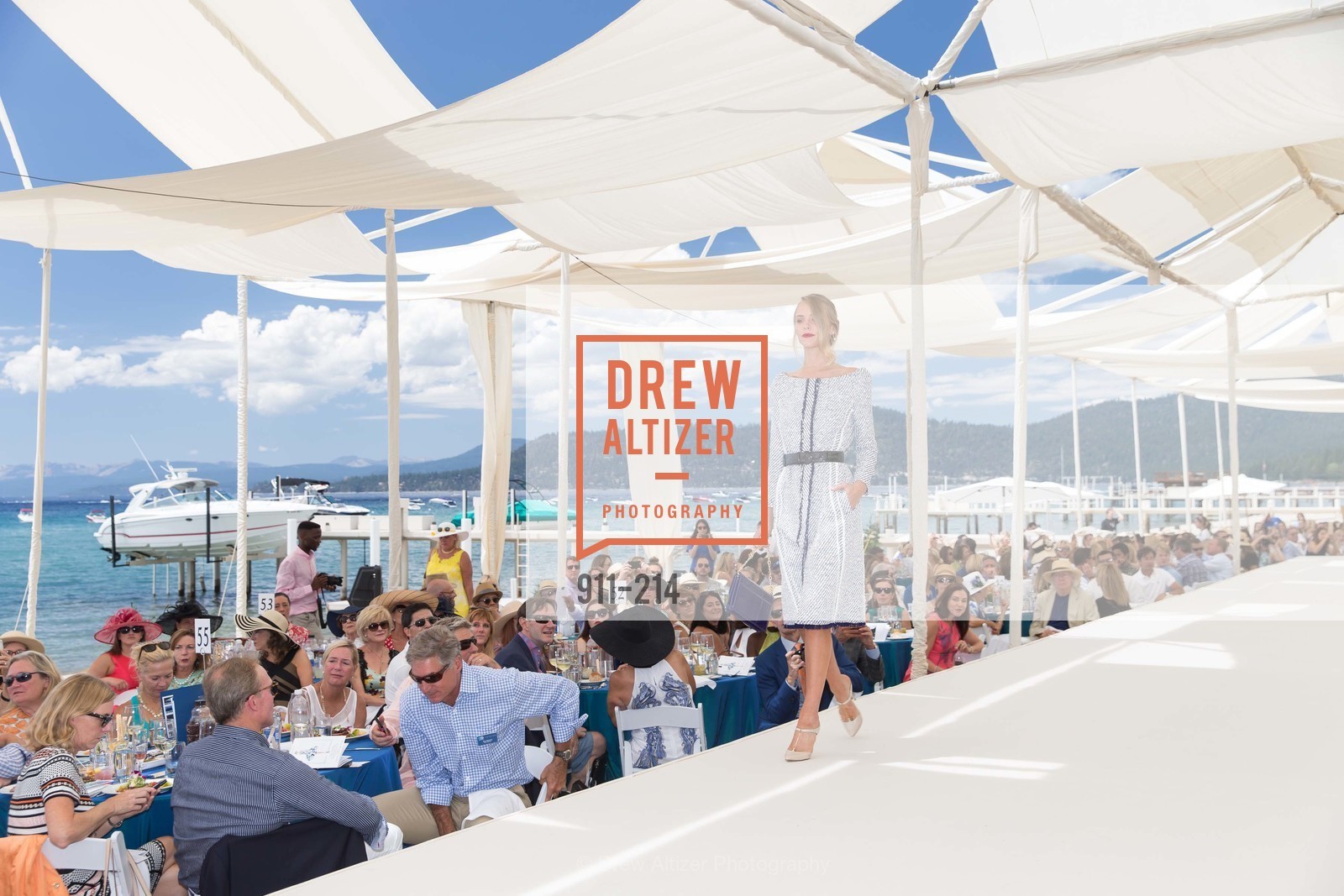 Fashion Show, Saks Fifth Avenue and The League to Save Lake Tahoe Present Fashion on the Lake, Private Residence, August 1st, 2015,Drew Altizer, Drew Altizer Photography, full-service agency, private events, San Francisco photographer, photographer california