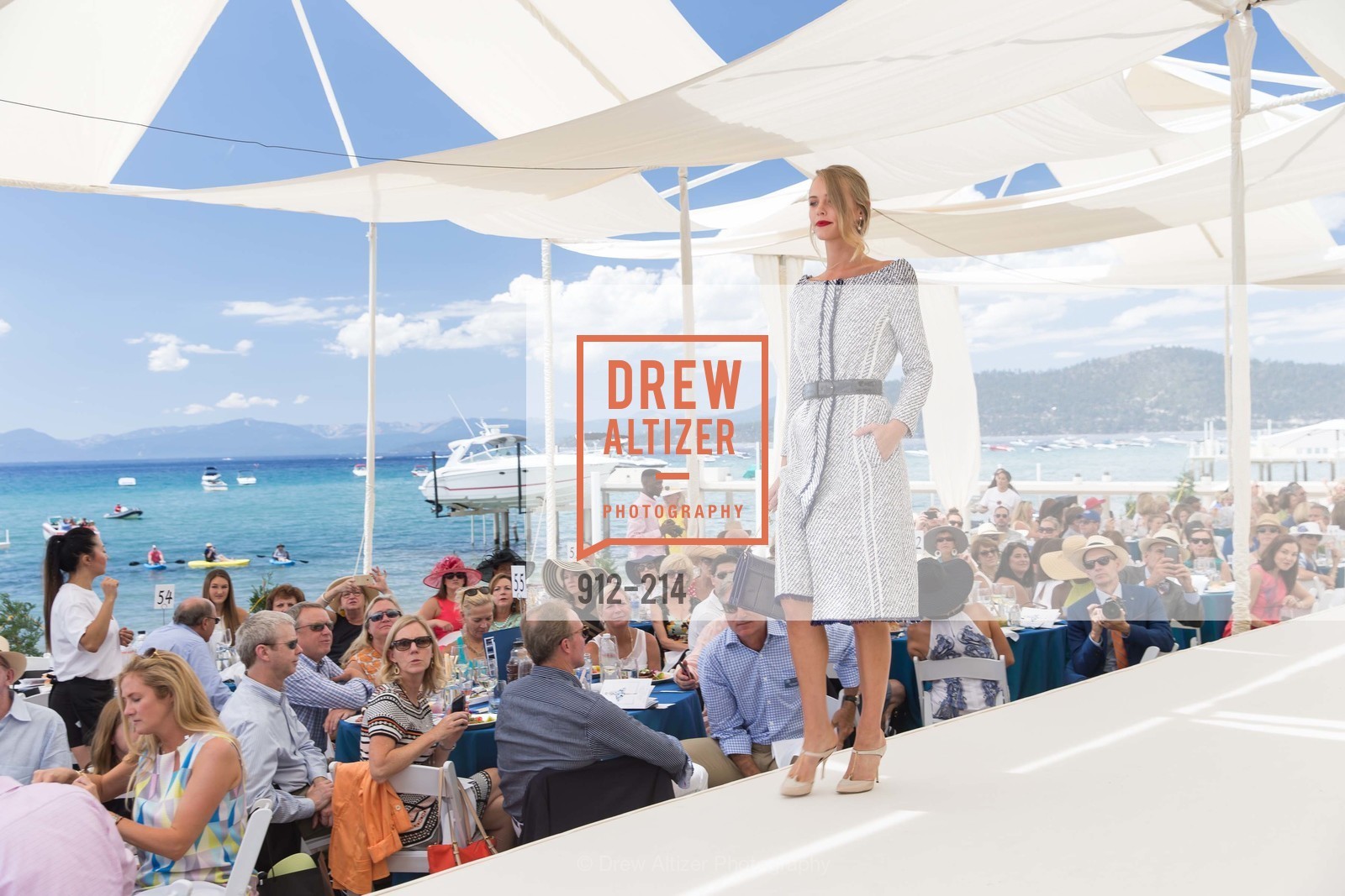 Fashion Show, Saks Fifth Avenue and The League to Save Lake Tahoe Present Fashion on the Lake, Private Residence, August 1st, 2015,Drew Altizer, Drew Altizer Photography, full-service agency, private events, San Francisco photographer, photographer california