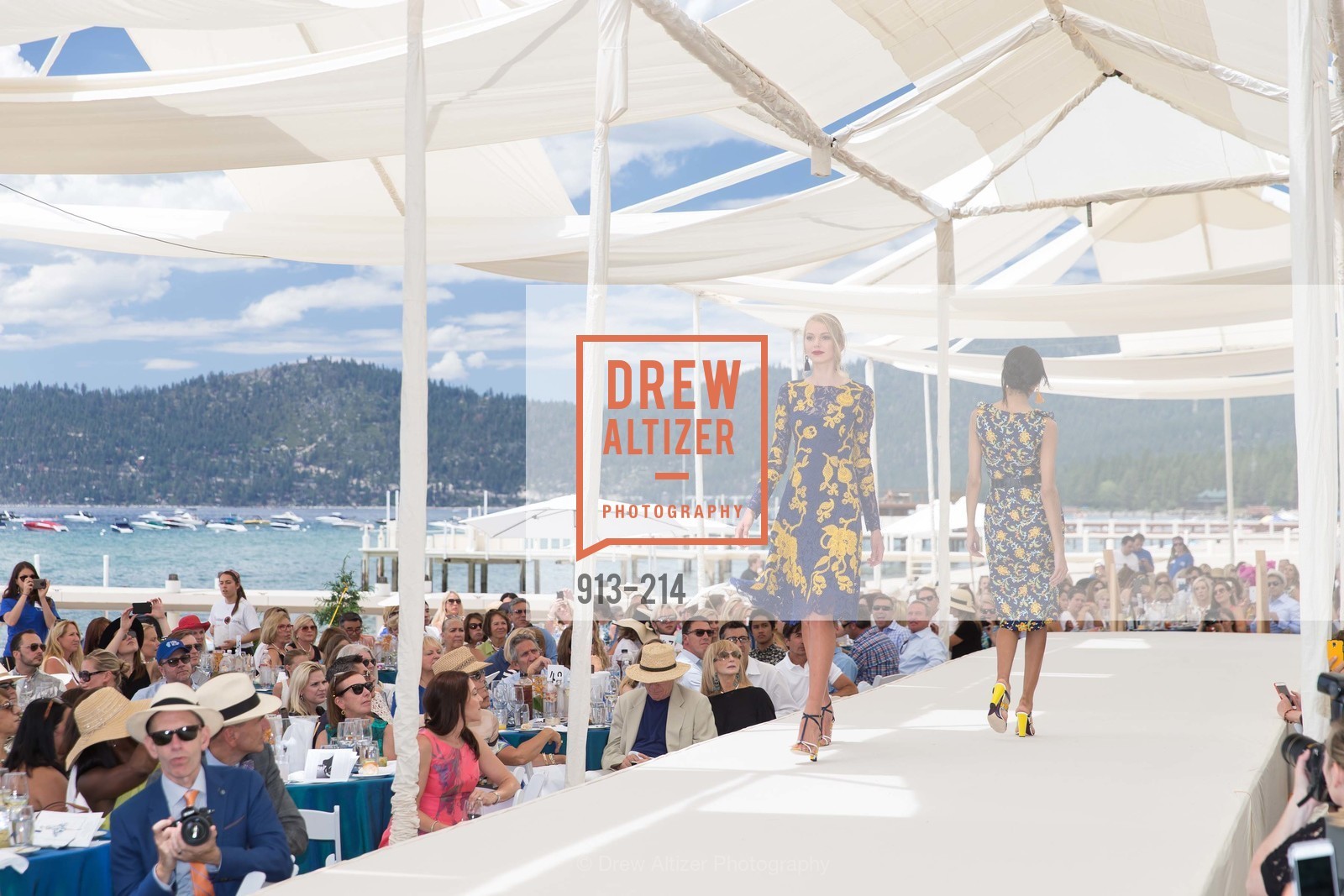 Fashion Show, Saks Fifth Avenue and The League to Save Lake Tahoe Present Fashion on the Lake, Private Residence, August 1st, 2015,Drew Altizer, Drew Altizer Photography, full-service agency, private events, San Francisco photographer, photographer california