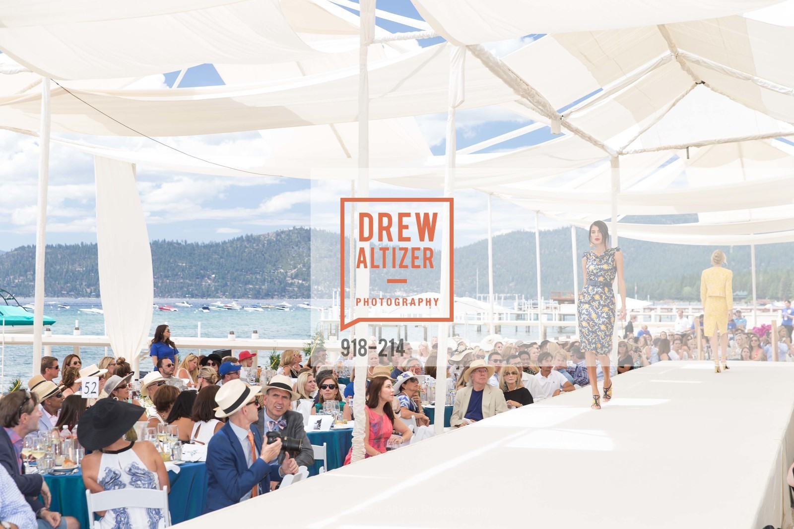 Fashion Show, Saks Fifth Avenue and The League to Save Lake Tahoe Present Fashion on the Lake, Private Residence, August 1st, 2015,Drew Altizer, Drew Altizer Photography, full-service event agency, private events, San Francisco photographer, photographer California