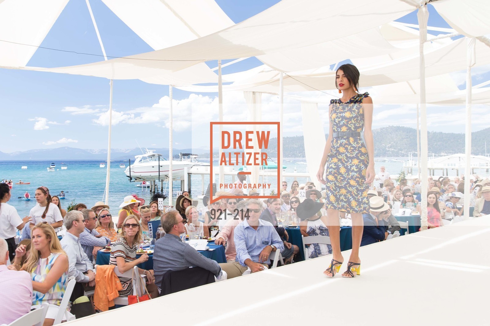 Fashion Show, Saks Fifth Avenue and The League to Save Lake Tahoe Present Fashion on the Lake, Private Residence, August 1st, 2015,Drew Altizer, Drew Altizer Photography, full-service agency, private events, San Francisco photographer, photographer california