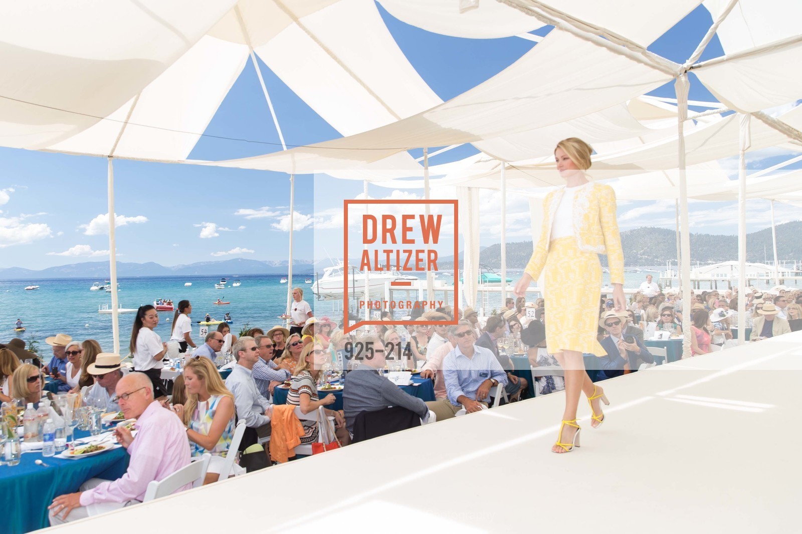 Fashion Show, Saks Fifth Avenue and The League to Save Lake Tahoe Present Fashion on the Lake, Private Residence, August 1st, 2015,Drew Altizer, Drew Altizer Photography, full-service agency, private events, San Francisco photographer, photographer california