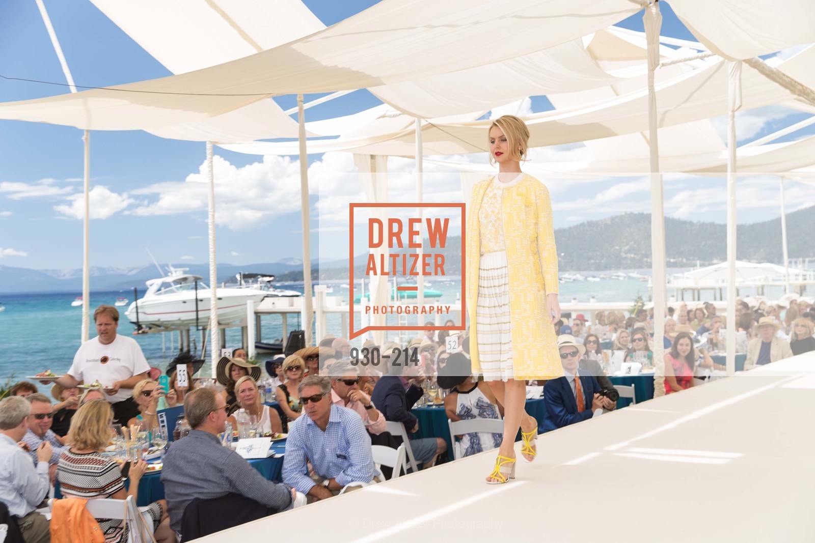 Fashion Show, Saks Fifth Avenue and The League to Save Lake Tahoe Present Fashion on the Lake, Private Residence, August 1st, 2015,Drew Altizer, Drew Altizer Photography, full-service event agency, private events, San Francisco photographer, photographer California