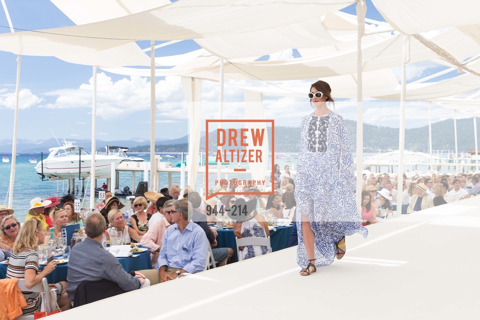 Fashion Show, Saks Fifth Avenue and The League to Save Lake Tahoe Present Fashion on the Lake, Private Residence, August 1st, 2015,Drew Altizer, Drew Altizer Photography, full-service agency, private events, San Francisco photographer, photographer california