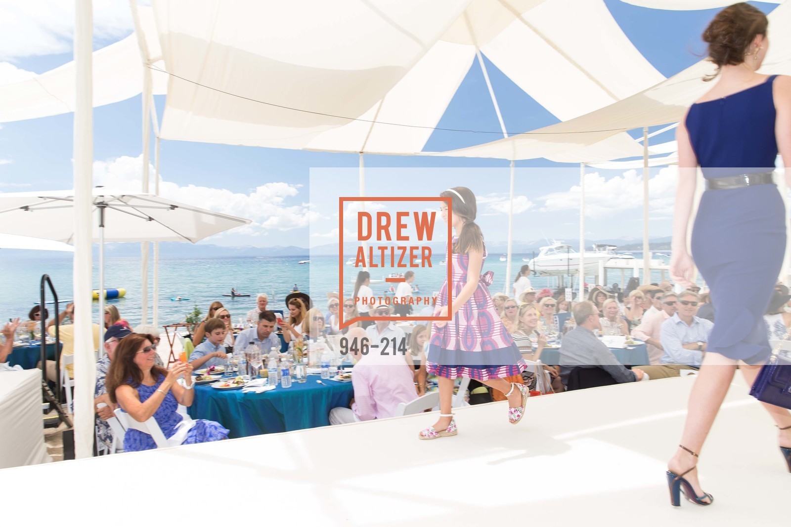 Fashion Show, Saks Fifth Avenue and The League to Save Lake Tahoe Present Fashion on the Lake, Private Residence, August 1st, 2015,Drew Altizer, Drew Altizer Photography, full-service agency, private events, San Francisco photographer, photographer california