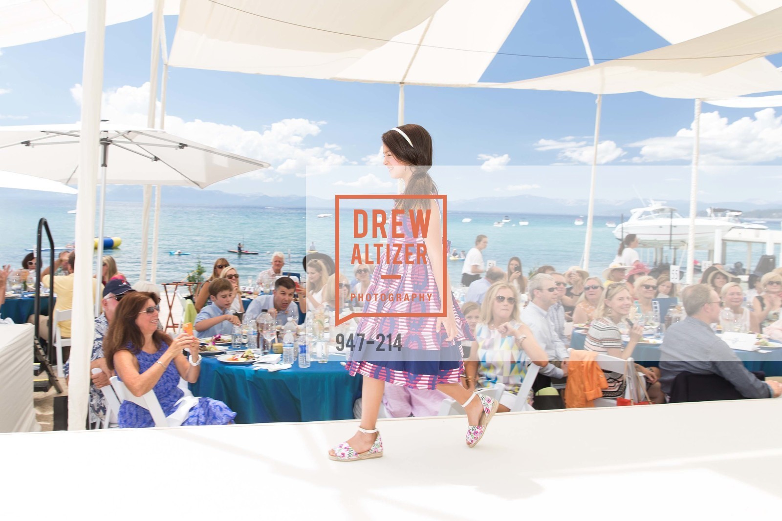 Fashion Show, Saks Fifth Avenue and The League to Save Lake Tahoe Present Fashion on the Lake, Private Residence, August 1st, 2015,Drew Altizer, Drew Altizer Photography, full-service event agency, private events, San Francisco photographer, photographer California