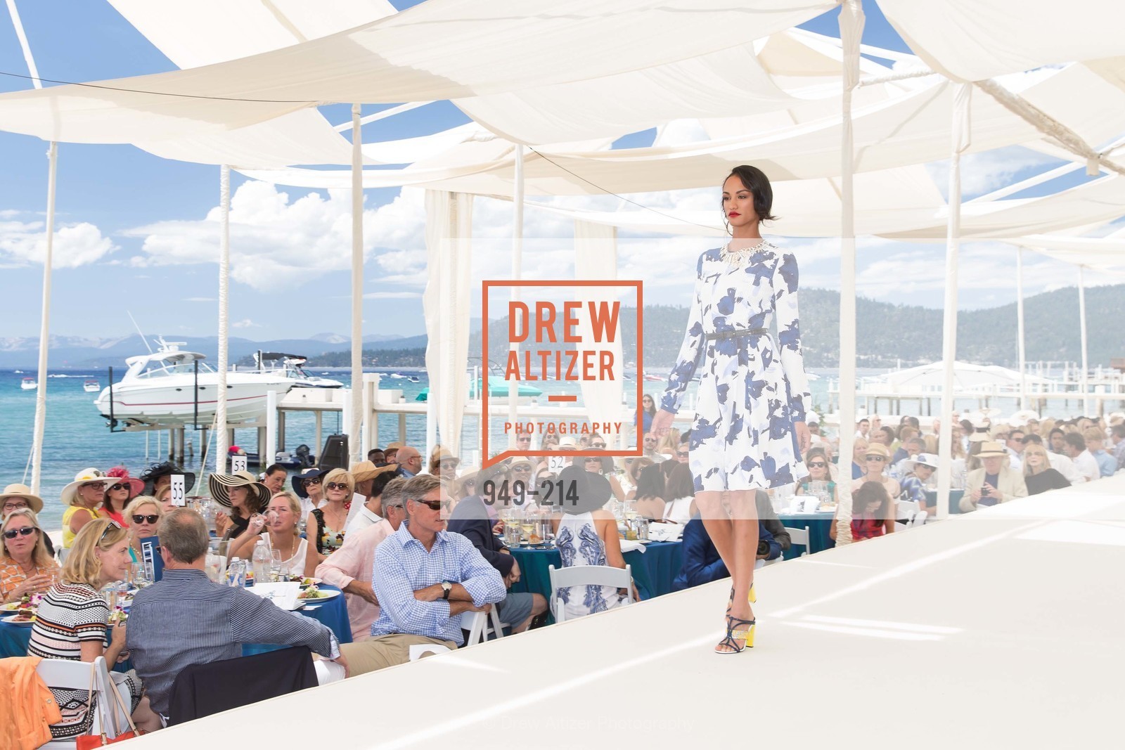 Fashion Show, Saks Fifth Avenue and The League to Save Lake Tahoe Present Fashion on the Lake, Private Residence, August 1st, 2015,Drew Altizer, Drew Altizer Photography, full-service agency, private events, San Francisco photographer, photographer california