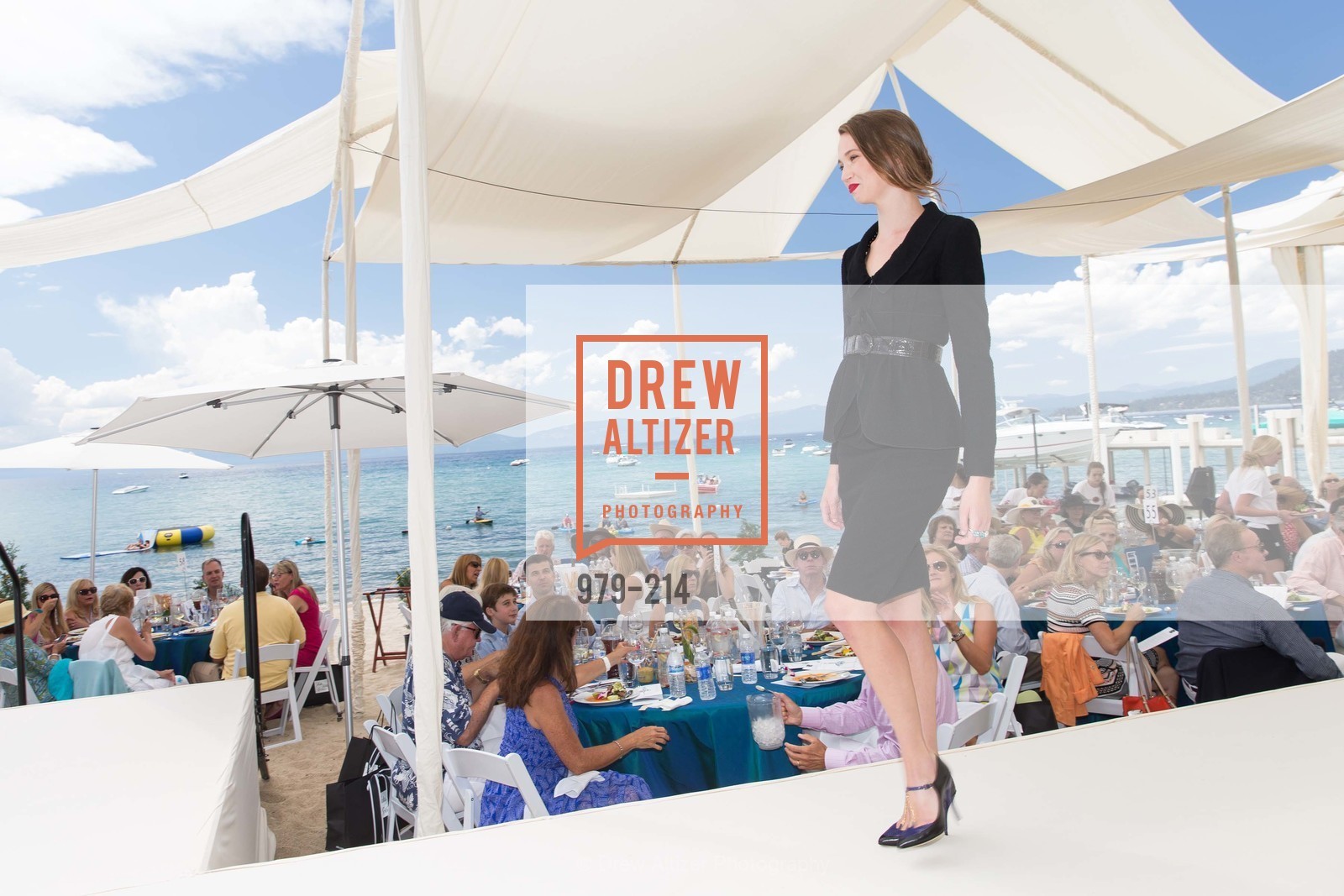 Fashion Show, Saks Fifth Avenue and The League to Save Lake Tahoe Present Fashion on the Lake, Private Residence, August 1st, 2015,Drew Altizer, Drew Altizer Photography, full-service agency, private events, San Francisco photographer, photographer california