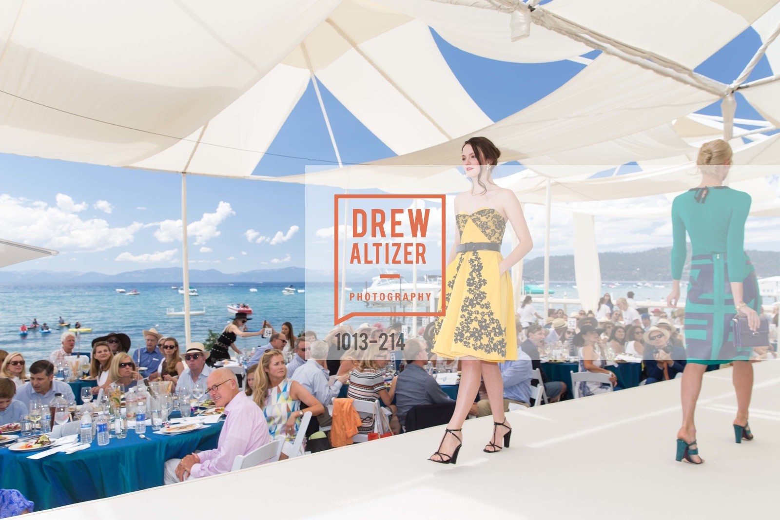 Fashion Show, Saks Fifth Avenue and The League to Save Lake Tahoe Present Fashion on the Lake, Private Residence, August 1st, 2015,Drew Altizer, Drew Altizer Photography, full-service event agency, private events, San Francisco photographer, photographer California