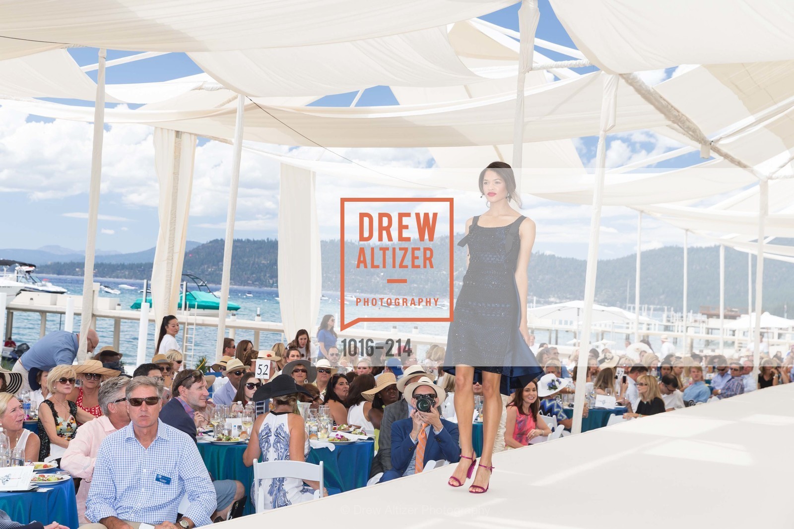 Fashion Show, Saks Fifth Avenue and The League to Save Lake Tahoe Present Fashion on the Lake, Private Residence, August 1st, 2015,Drew Altizer, Drew Altizer Photography, full-service event agency, private events, San Francisco photographer, photographer California