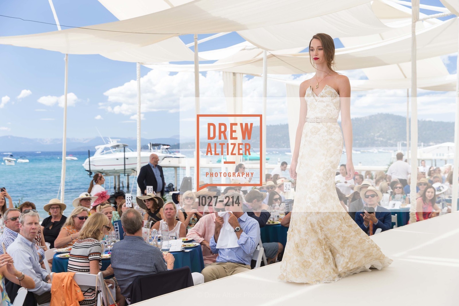 Fashion Show, Saks Fifth Avenue and The League to Save Lake Tahoe Present Fashion on the Lake, Private Residence, August 1st, 2015,Drew Altizer, Drew Altizer Photography, full-service agency, private events, San Francisco photographer, photographer california