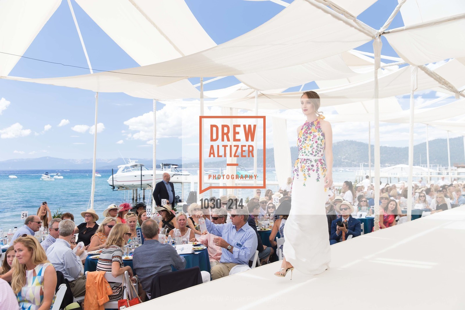 Fashion Show, Saks Fifth Avenue and The League to Save Lake Tahoe Present Fashion on the Lake, Private Residence, August 1st, 2015,Drew Altizer, Drew Altizer Photography, full-service agency, private events, San Francisco photographer, photographer california