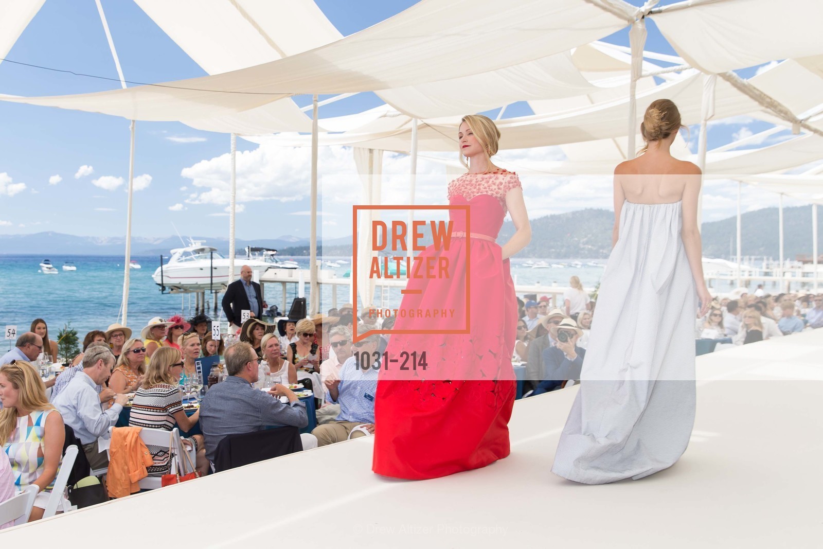 Fashion Show, Saks Fifth Avenue and The League to Save Lake Tahoe Present Fashion on the Lake, Private Residence, August 1st, 2015,Drew Altizer, Drew Altizer Photography, full-service agency, private events, San Francisco photographer, photographer california
