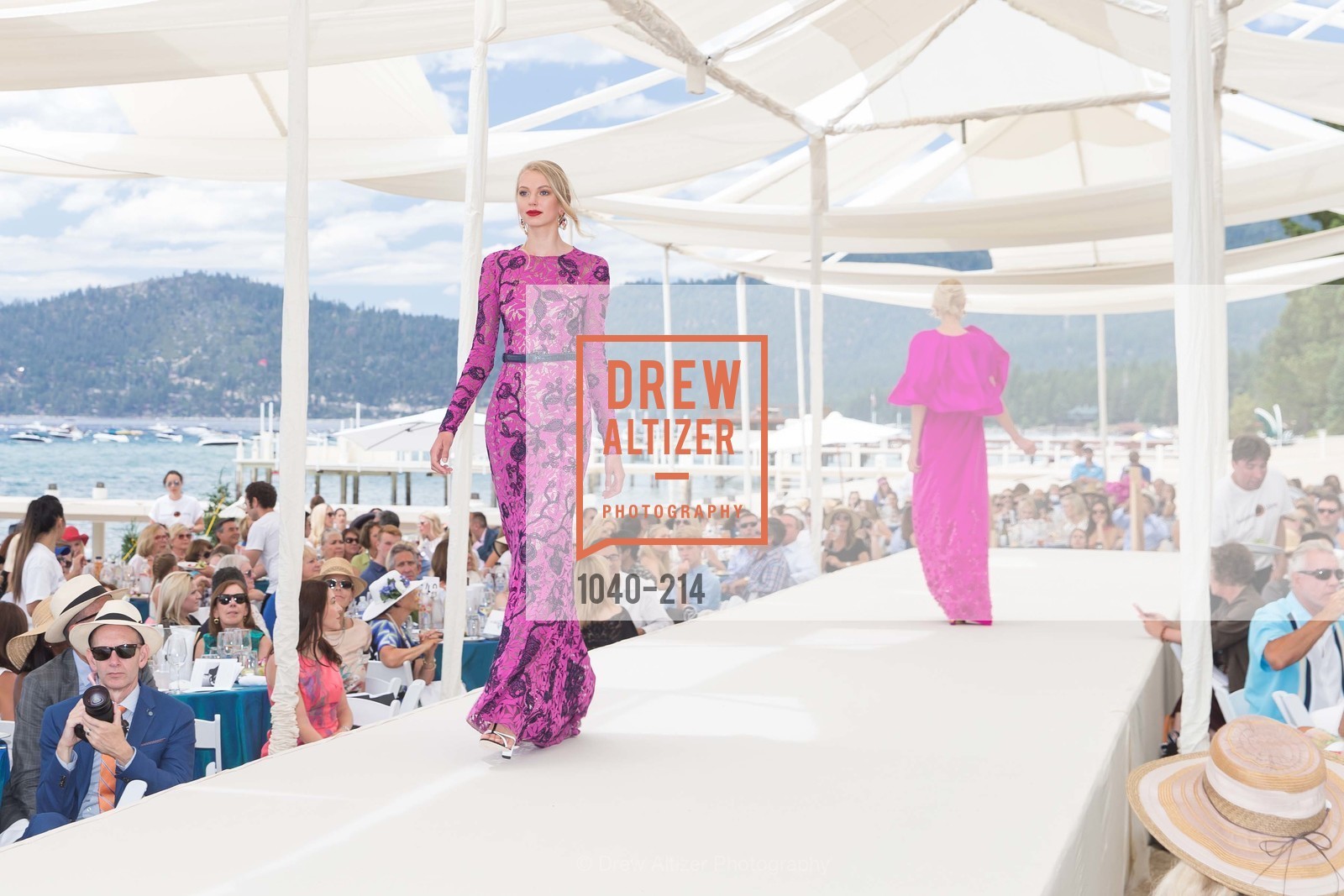 Fashion Show, Saks Fifth Avenue and The League to Save Lake Tahoe Present Fashion on the Lake, Private Residence, August 1st, 2015,Drew Altizer, Drew Altizer Photography, full-service agency, private events, San Francisco photographer, photographer california