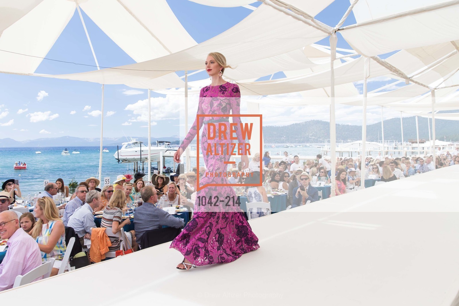 Fashion Show, Saks Fifth Avenue and The League to Save Lake Tahoe Present Fashion on the Lake, Private Residence, August 1st, 2015,Drew Altizer, Drew Altizer Photography, full-service event agency, private events, San Francisco photographer, photographer California