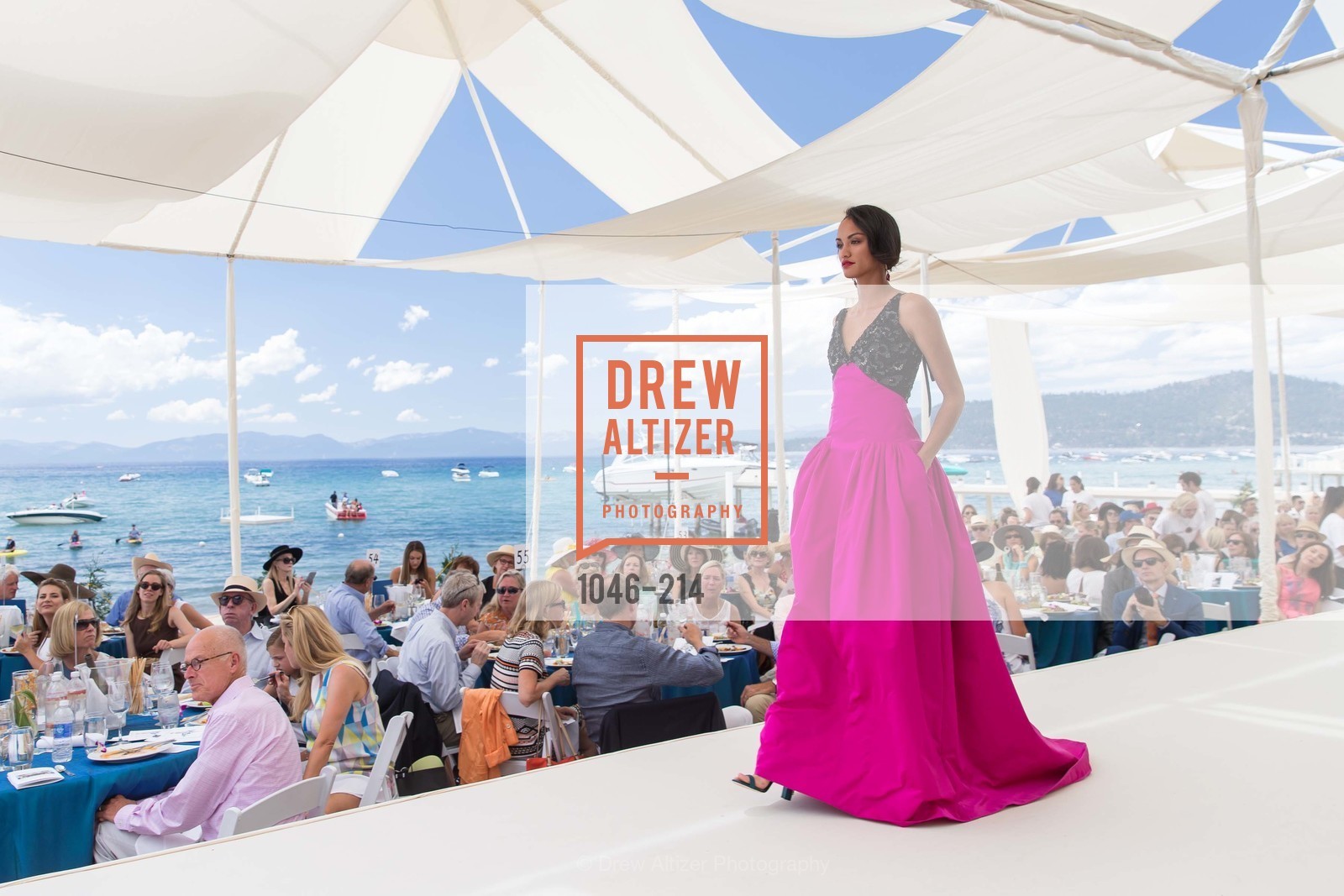 Fashion Show, Saks Fifth Avenue and The League to Save Lake Tahoe Present Fashion on the Lake, Private Residence, August 1st, 2015,Drew Altizer, Drew Altizer Photography, full-service agency, private events, San Francisco photographer, photographer california