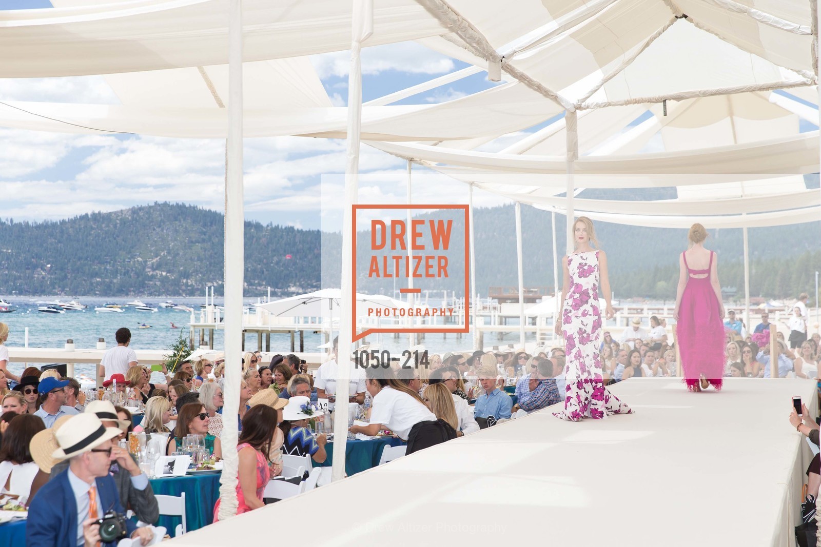 Fashion Show, Saks Fifth Avenue and The League to Save Lake Tahoe Present Fashion on the Lake, Private Residence, August 1st, 2015,Drew Altizer, Drew Altizer Photography, full-service agency, private events, San Francisco photographer, photographer california