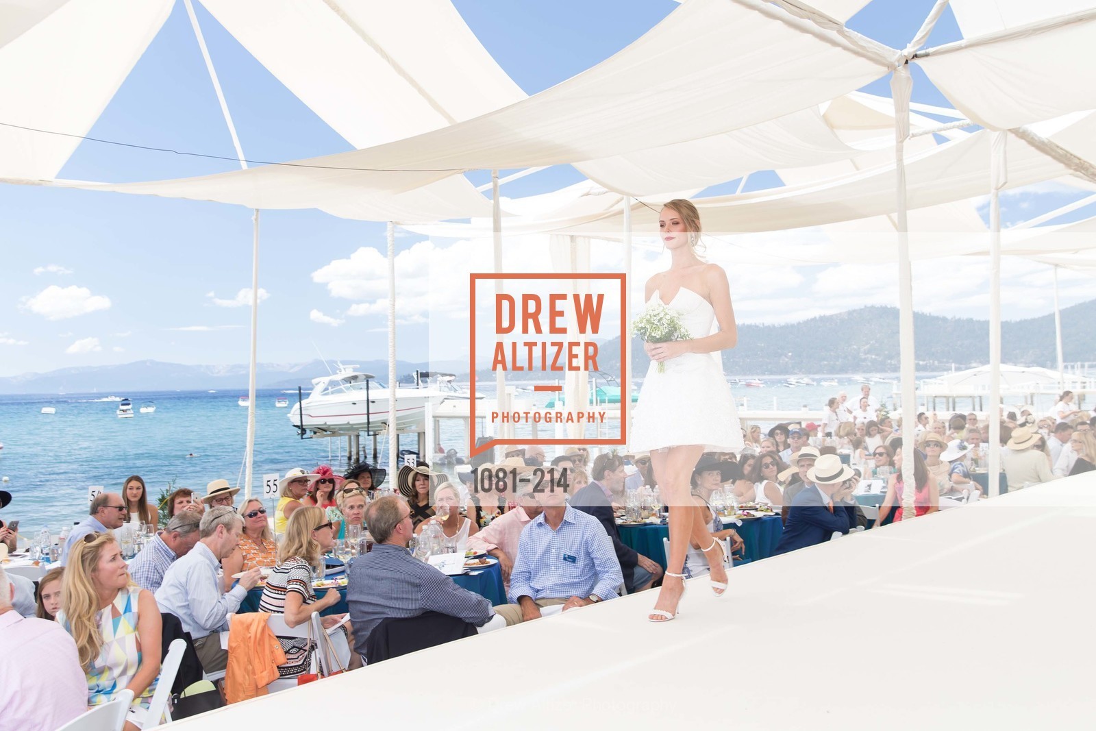 Fashion Show, Saks Fifth Avenue and The League to Save Lake Tahoe Present Fashion on the Lake, Private Residence, August 1st, 2015,Drew Altizer, Drew Altizer Photography, full-service agency, private events, San Francisco photographer, photographer california