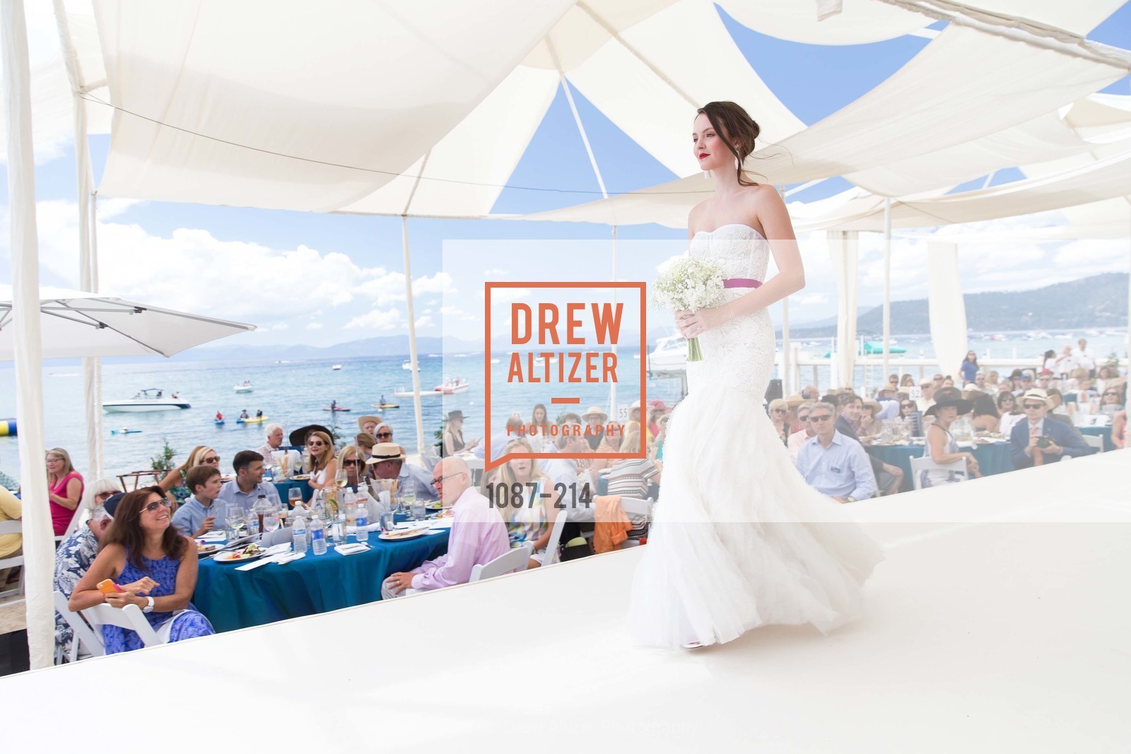 Fashion Show, Saks Fifth Avenue and The League to Save Lake Tahoe Present Fashion on the Lake, Private Residence, August 1st, 2015,Drew Altizer, Drew Altizer Photography, full-service agency, private events, San Francisco photographer, photographer california