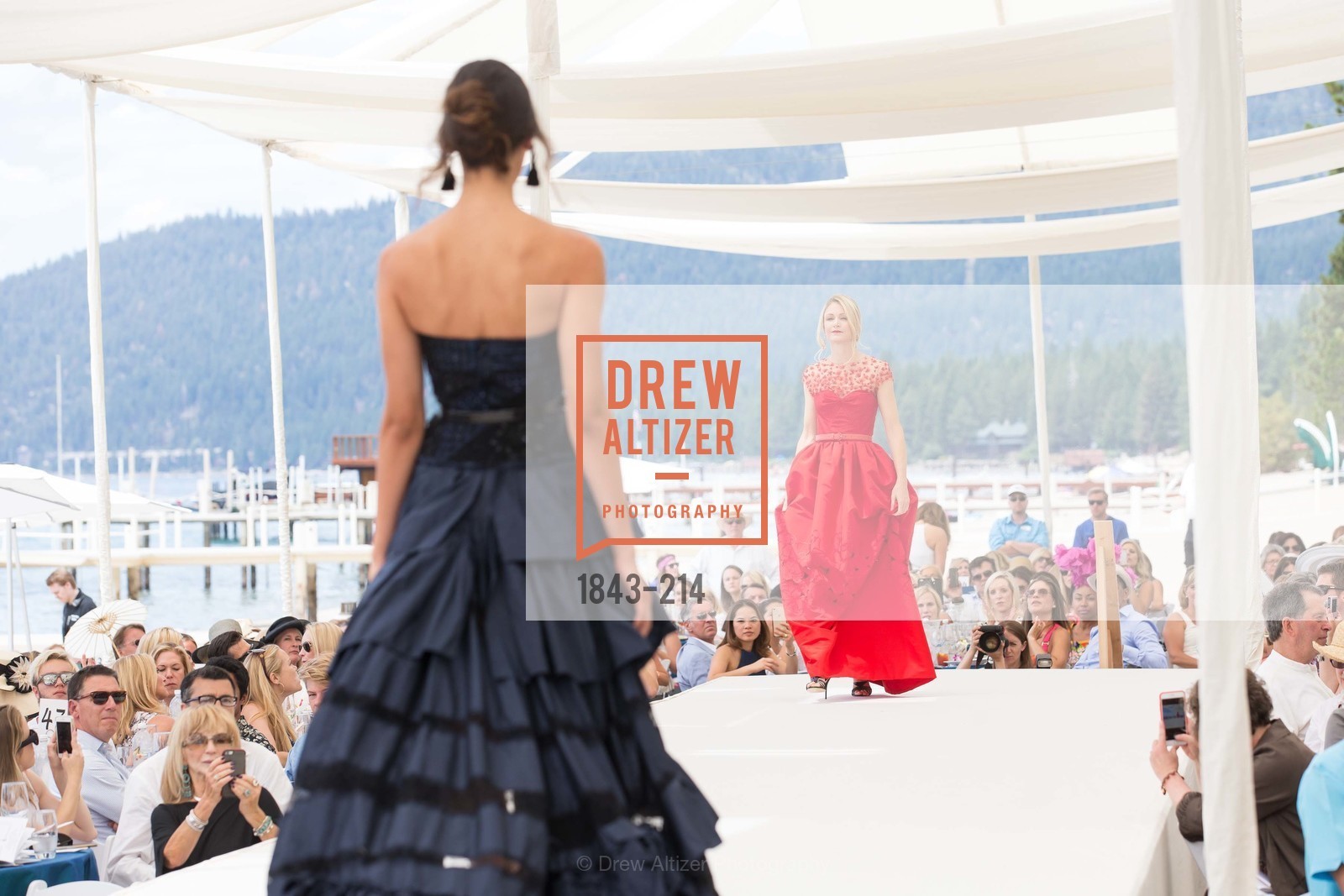 Fashion Show, Saks Fifth Avenue and The League to Save Lake Tahoe Present Fashion on the Lake, Private Residence, August 1st, 2015,Drew Altizer, Drew Altizer Photography, full-service agency, private events, San Francisco photographer, photographer california