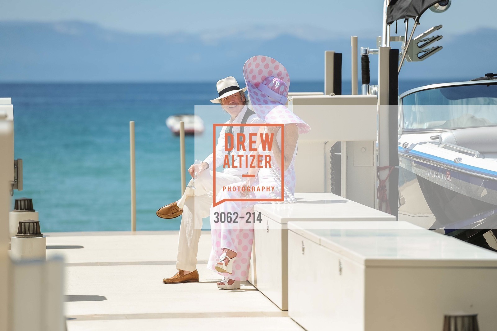 Tom Barrett, Belinda Berry, Saks Fifth Avenue and The League to Save Lake Tahoe Present Fashion on the Lake, Private Residence, August 1st, 2015,Drew Altizer, Drew Altizer Photography, full-service event agency, private events, San Francisco photographer, photographer California