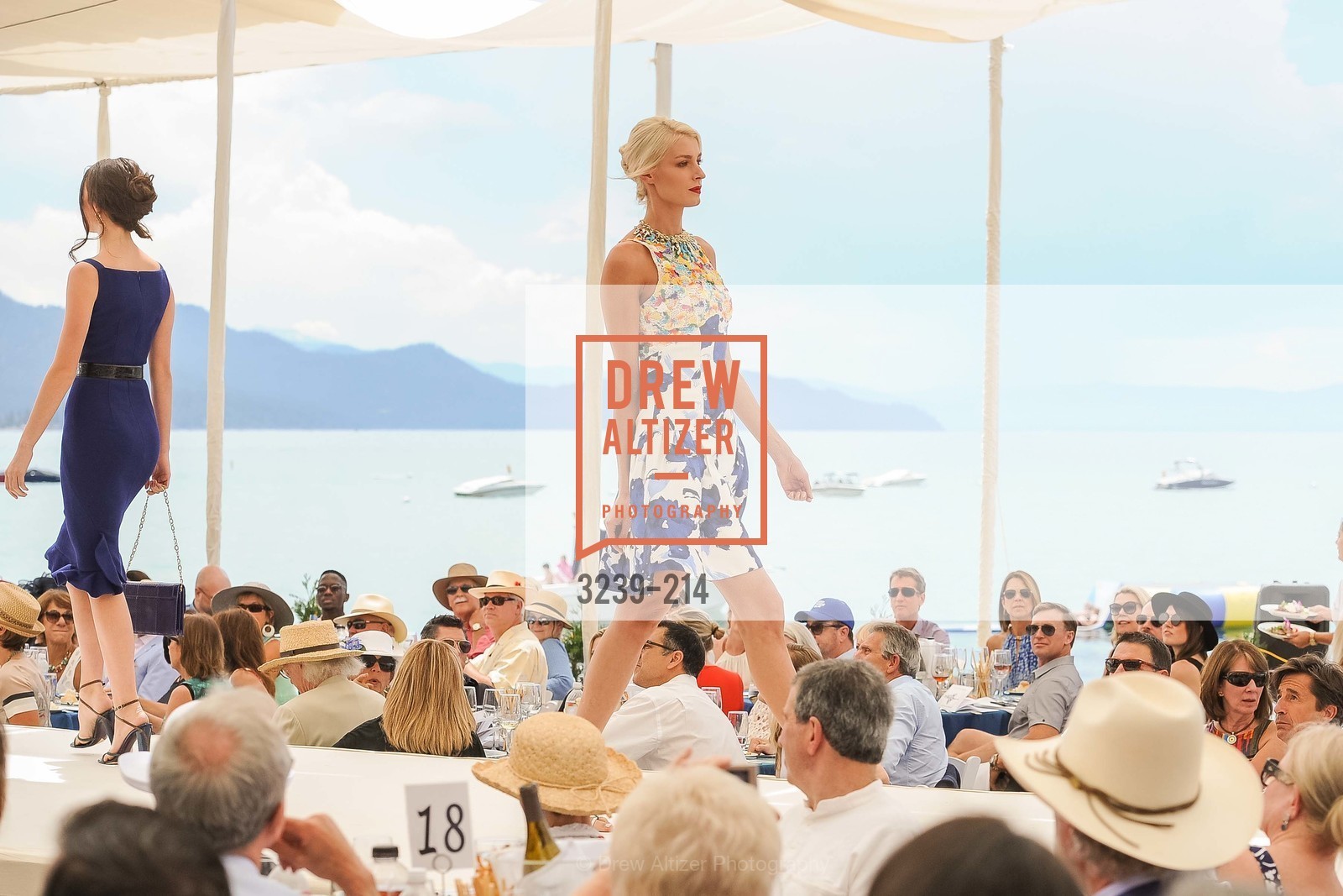 Fashion Show, Saks Fifth Avenue and The League to Save Lake Tahoe Present Fashion on the Lake, Private Residence, August 1st, 2015,Drew Altizer, Drew Altizer Photography, full-service agency, private events, San Francisco photographer, photographer california