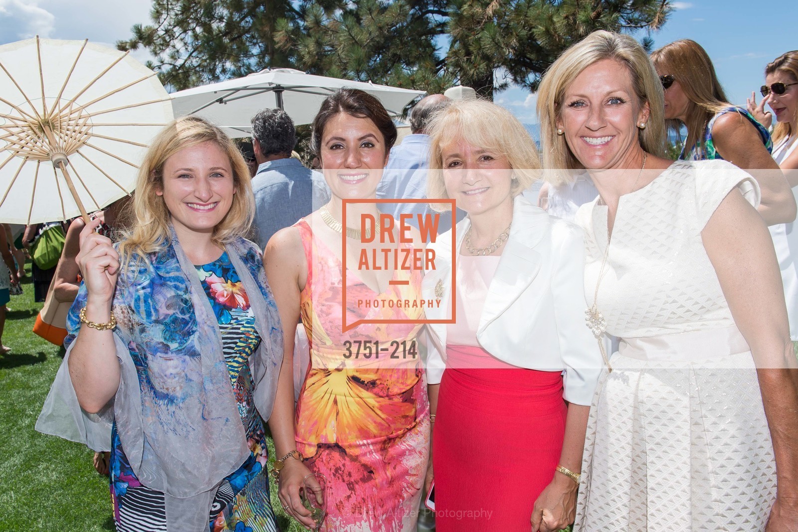 Danielle Podesta, Amanda Podesta, Gina Podesta, Holly Tracich, Saks Fifth Avenue and The League to Save Lake Tahoe Present Fashion on the Lake, Private Residence, August 1st, 2015,Drew Altizer, Drew Altizer Photography, full-service event agency, private events, San Francisco photographer, photographer California