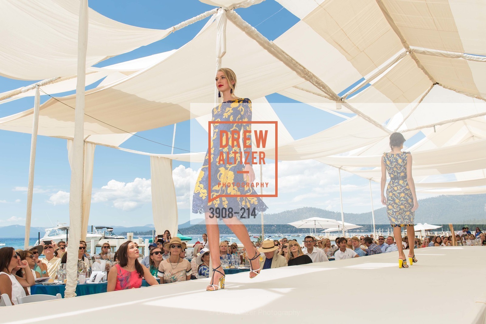 Fashion Show, Saks Fifth Avenue and The League to Save Lake Tahoe Present Fashion on the Lake, Private Residence, August 1st, 2015,Drew Altizer, Drew Altizer Photography, full-service agency, private events, San Francisco photographer, photographer california