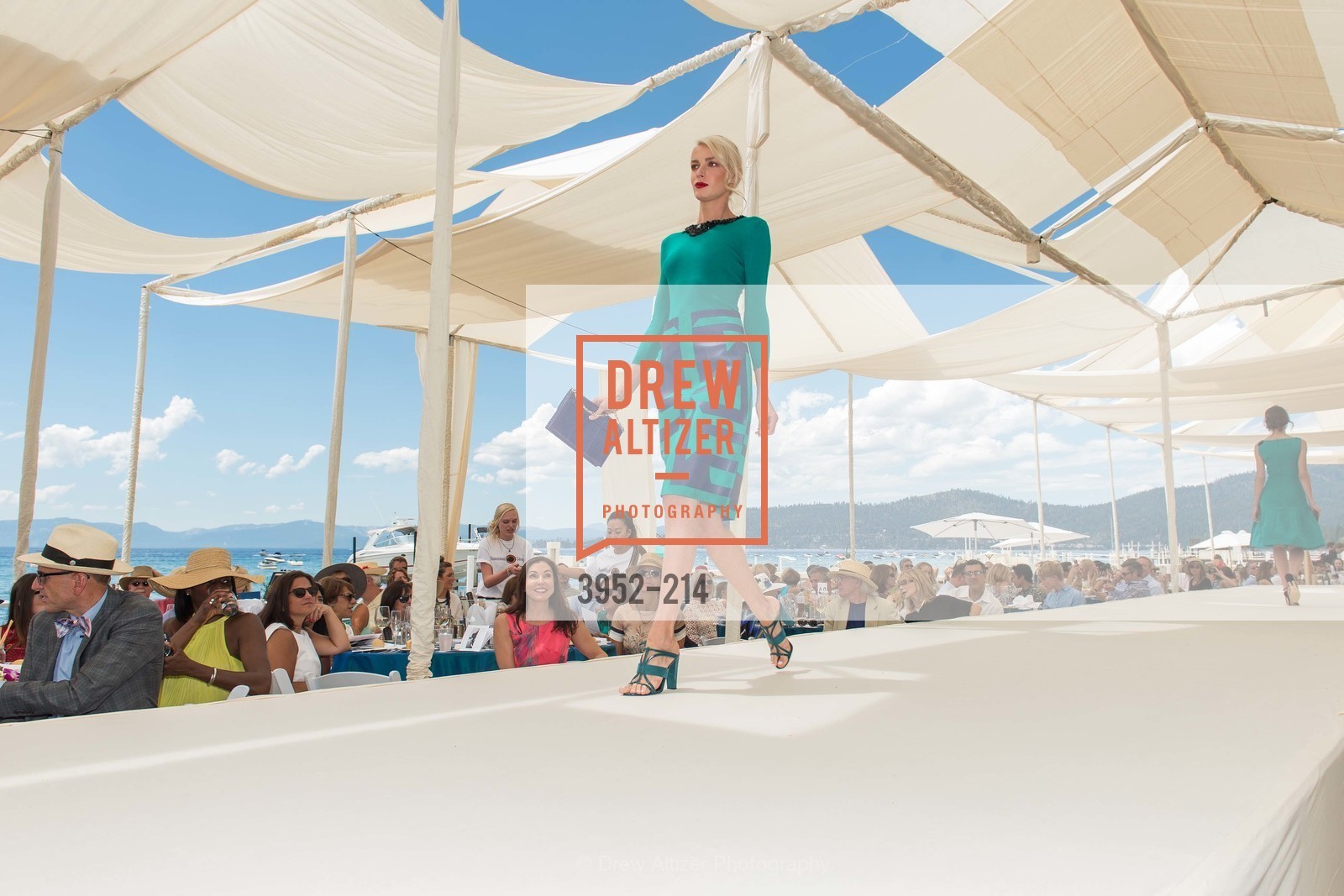 Fashion Show, Saks Fifth Avenue and The League to Save Lake Tahoe Present Fashion on the Lake, Private Residence, August 1st, 2015,Drew Altizer, Drew Altizer Photography, full-service agency, private events, San Francisco photographer, photographer california