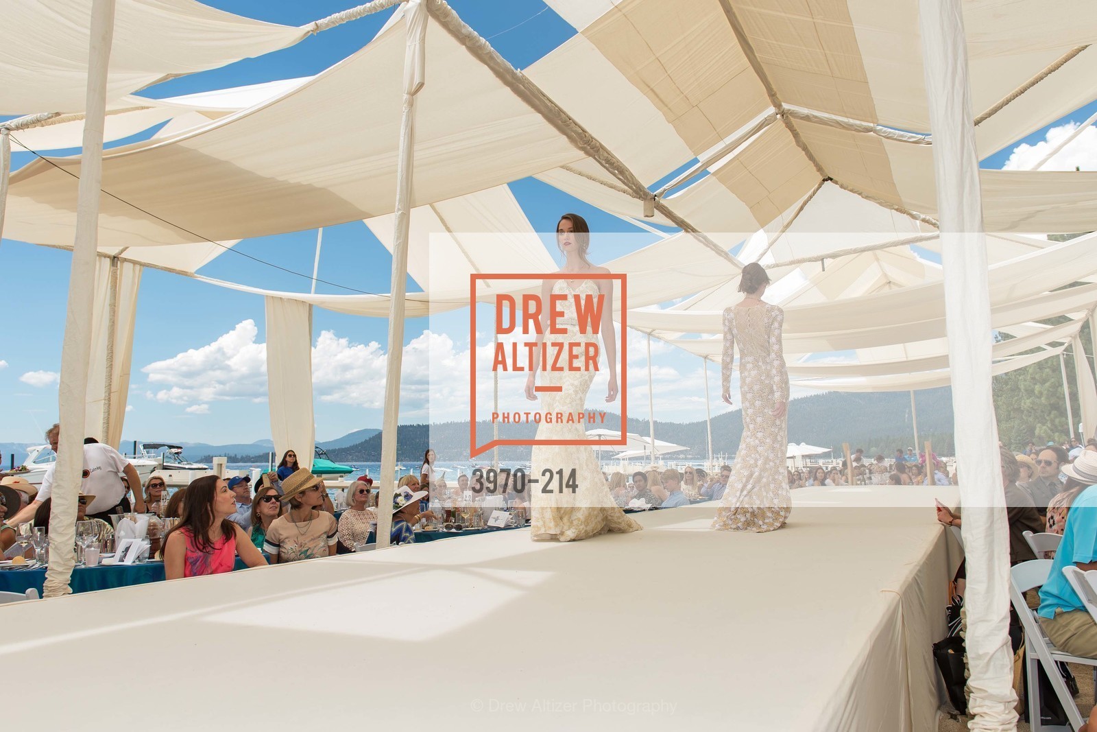 Fashion Show, Saks Fifth Avenue and The League to Save Lake Tahoe Present Fashion on the Lake, Private Residence, August 1st, 2015,Drew Altizer, Drew Altizer Photography, full-service agency, private events, San Francisco photographer, photographer california