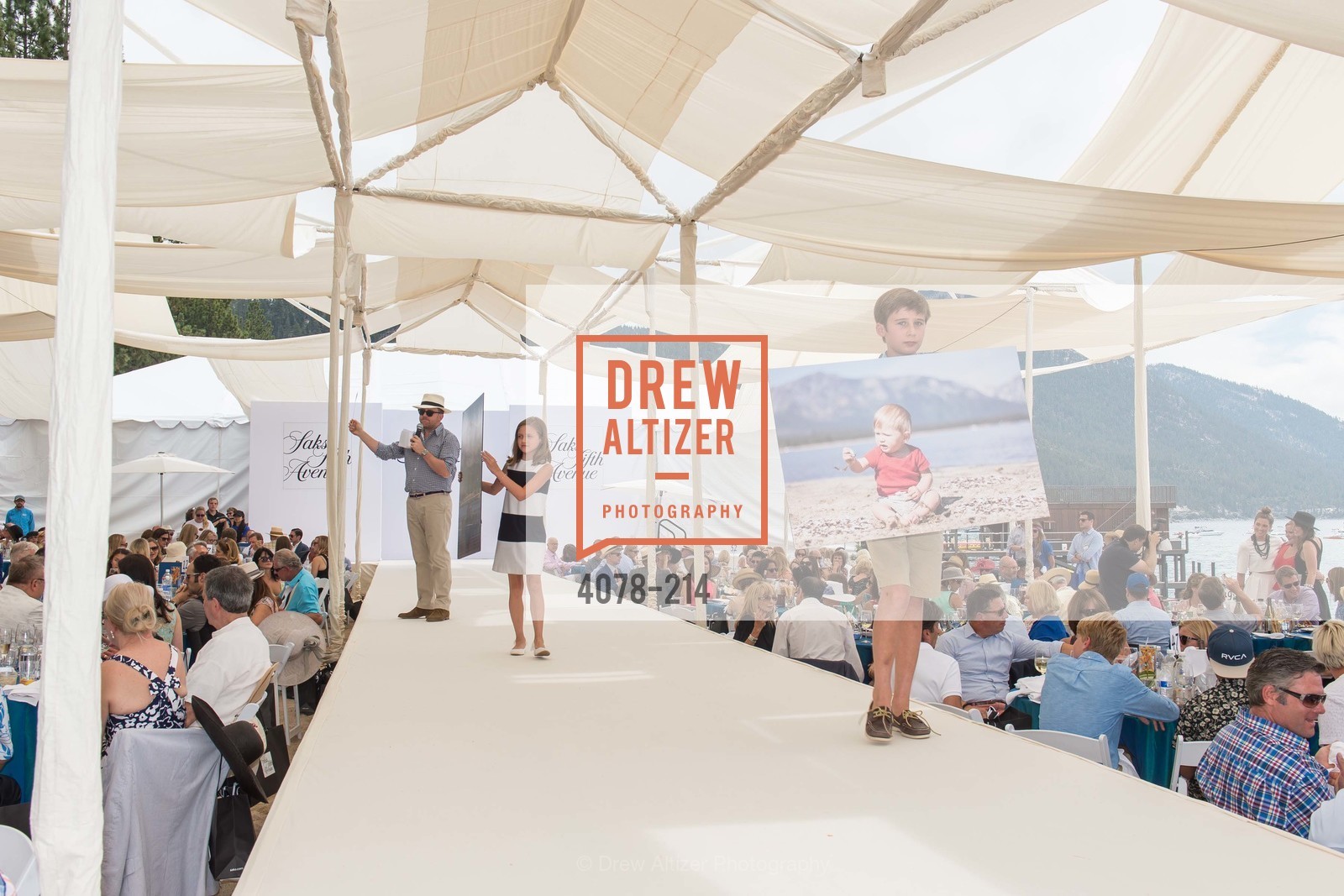 Atmosphere, Saks Fifth Avenue and The League to Save Lake Tahoe Present Fashion on the Lake, Private Residence, August 1st, 2015,Drew Altizer, Drew Altizer Photography, full-service agency, private events, San Francisco photographer, photographer california