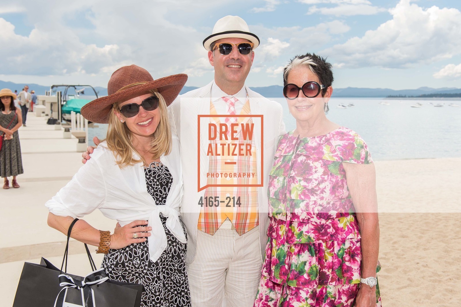 Jane Mudge, Robert Arnold-Kraft, Karen Kubin, Saks Fifth Avenue and The League to Save Lake Tahoe Present Fashion on the Lake, Private Residence, August 1st, 2015,Drew Altizer, Drew Altizer Photography, full-service agency, private events, San Francisco photographer, photographer california