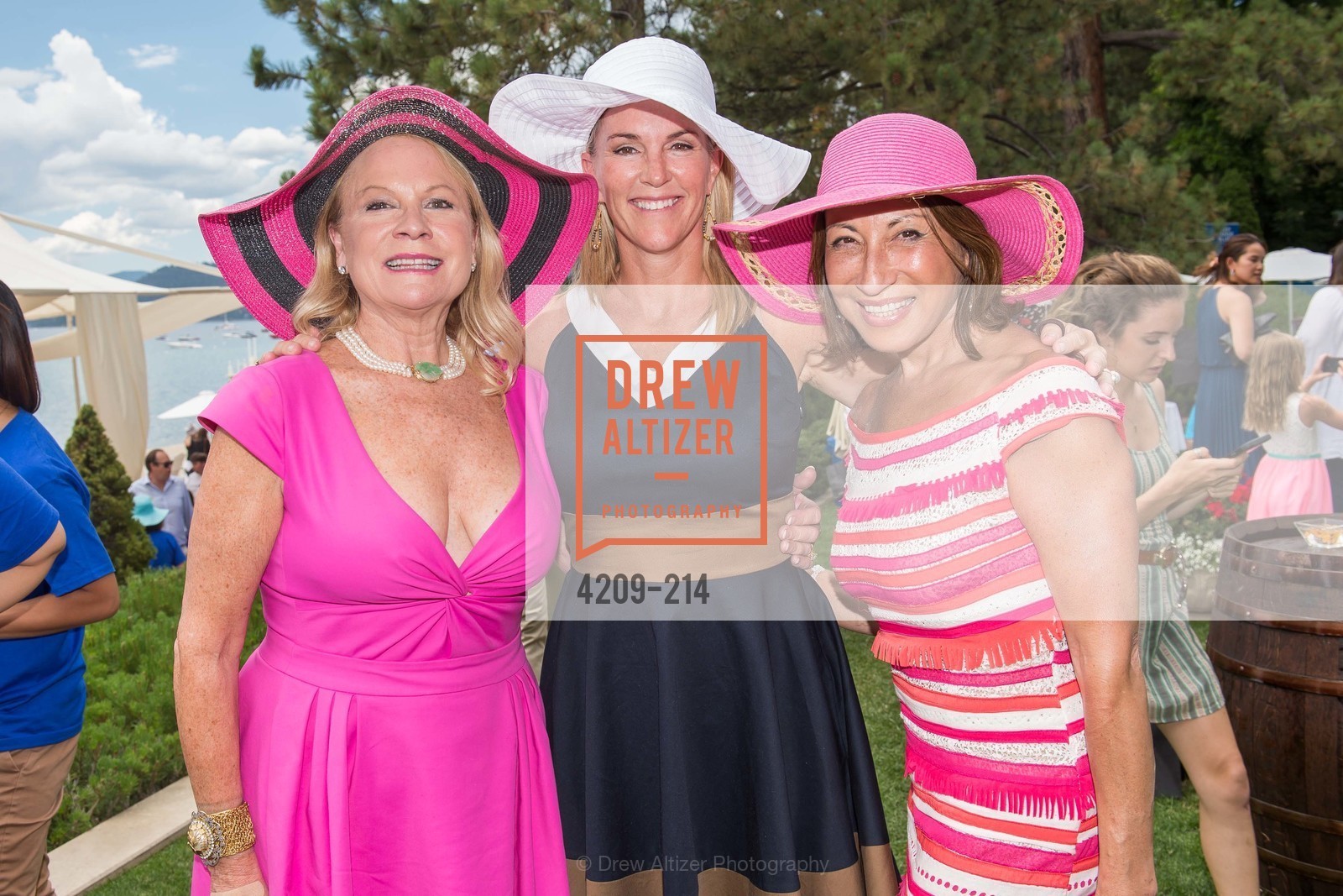 Claire Kostic, Deborah Keane, Cathy Goodman, Saks Fifth Avenue and The League to Save Lake Tahoe Present Fashion on the Lake, Private Residence, August 1st, 2015,Drew Altizer, Drew Altizer Photography, full-service agency, private events, San Francisco photographer, photographer california