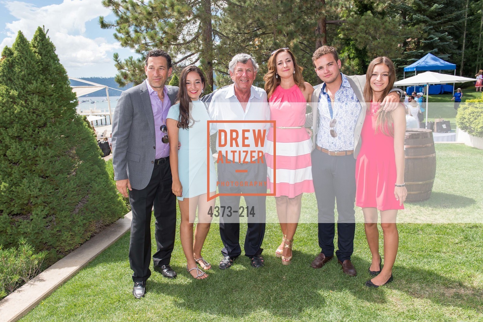 Guillermo Gonzalez, Veronica Gonzalez, Kern Schumacher, Veronica Salinas, Raquel Gonzalez, Saks Fifth Avenue and The League to Save Lake Tahoe Present Fashion on the Lake, Private Residence, August 1st, 2015