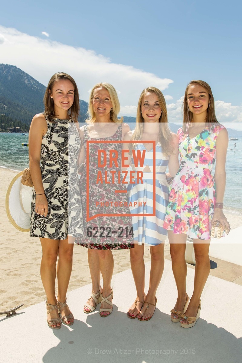 Gabrielle Girard, Ann Girard, Renee Girard, Virginia Girard, Saks Fifth Avenue and The League to Save Lake Tahoe Present Fashion on the Lake, Private Residence, August 1st, 2015,Drew Altizer, Drew Altizer Photography, full-service agency, private events, San Francisco photographer, photographer california