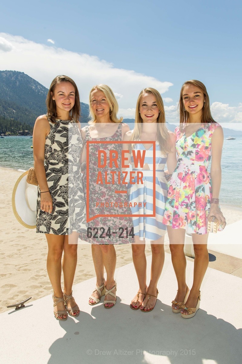 Gabrielle Girard, Ann Girard, Renee Girard, Virginia Girard, Saks Fifth Avenue and The League to Save Lake Tahoe Present Fashion on the Lake, Private Residence, August 1st, 2015,Drew Altizer, Drew Altizer Photography, full-service agency, private events, San Francisco photographer, photographer california