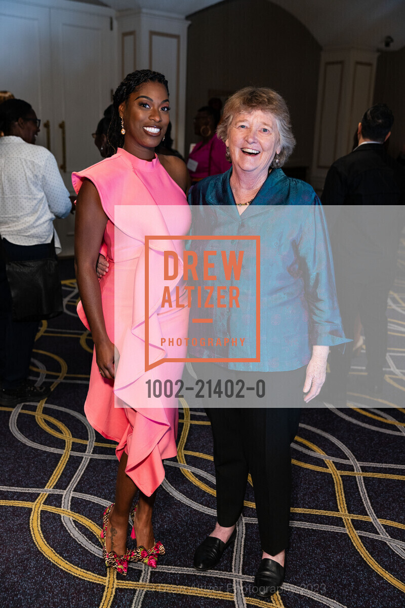 Shellena Eskridge, Martha Ryan, Homeless Prenatal Program Annual Luncheon, Fairmont San Francisco. 950 Mason St, SF, CA 94108 US, October 6th, 2023, Photo #1002-21402-0 Shellena Eskridge, Martha Ryan, Photo #1002-21402-0