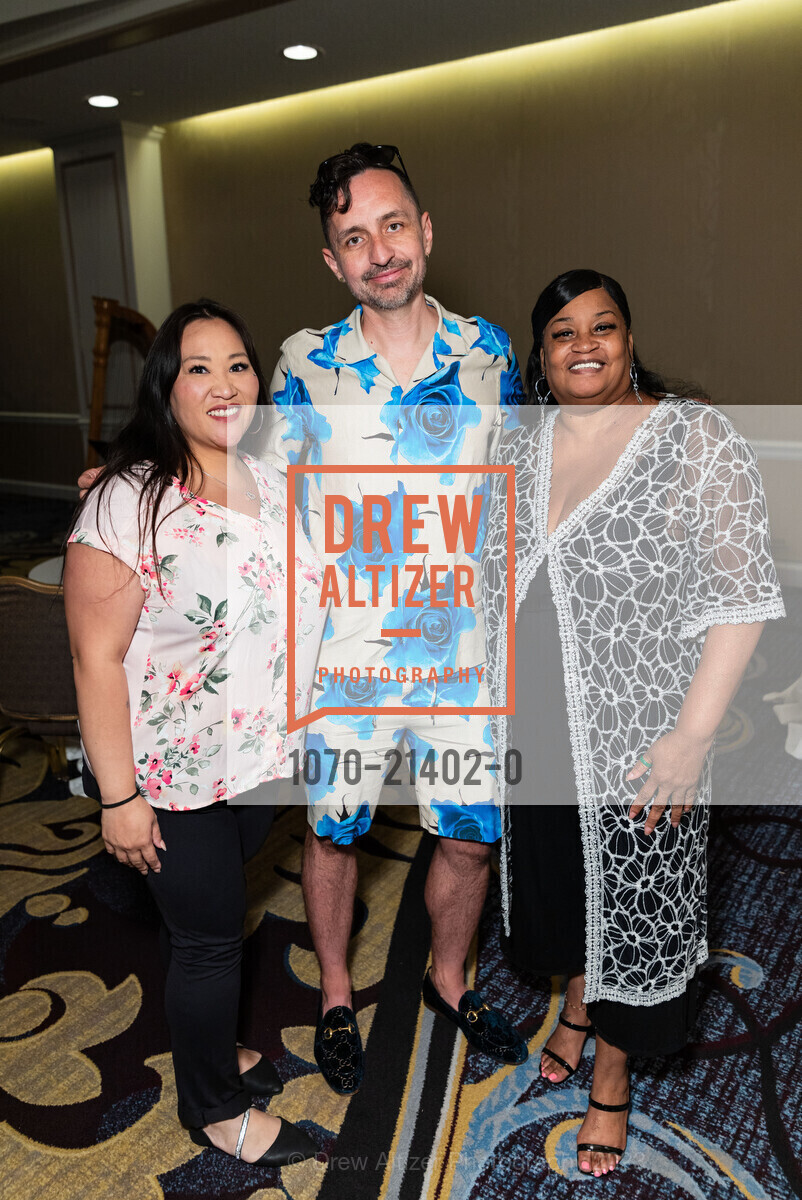 Holly Hsu, Jonathan Claybaugh, Monica Steptoe, Homeless Prenatal Program Annual Luncheon, Fairmont San Francisco. 950 Mason St, SF, CA 94108 US, October 6th, 2023, Photo #1070-21402-0 Holly Hsu, Jonathan Claybaugh, Monica Steptoe, Photo #1070-21402-0